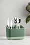 Hermia 2LIBNM-8052 Organizadores Plástico Verde 2 Piezas 16.5x10x14cm